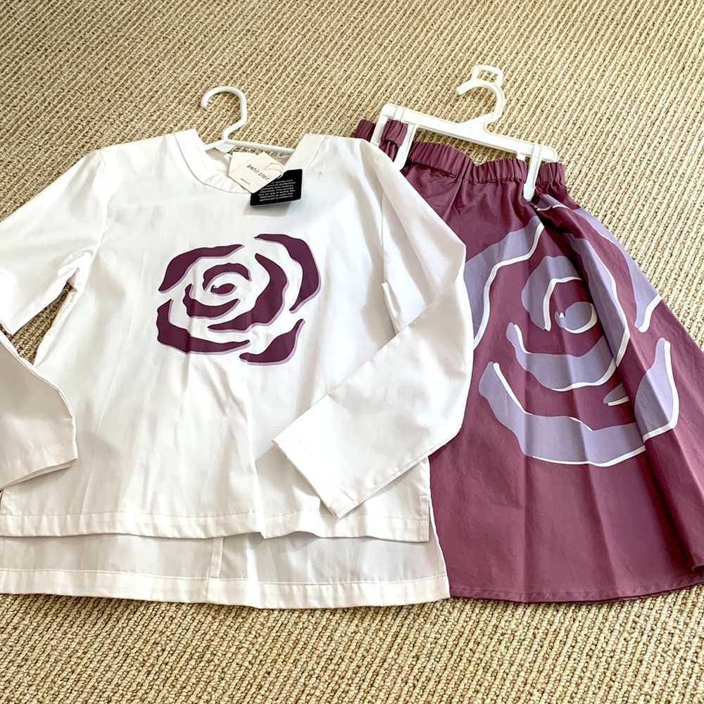 Two piece Petit Clair set.  NWT. Beautiful set